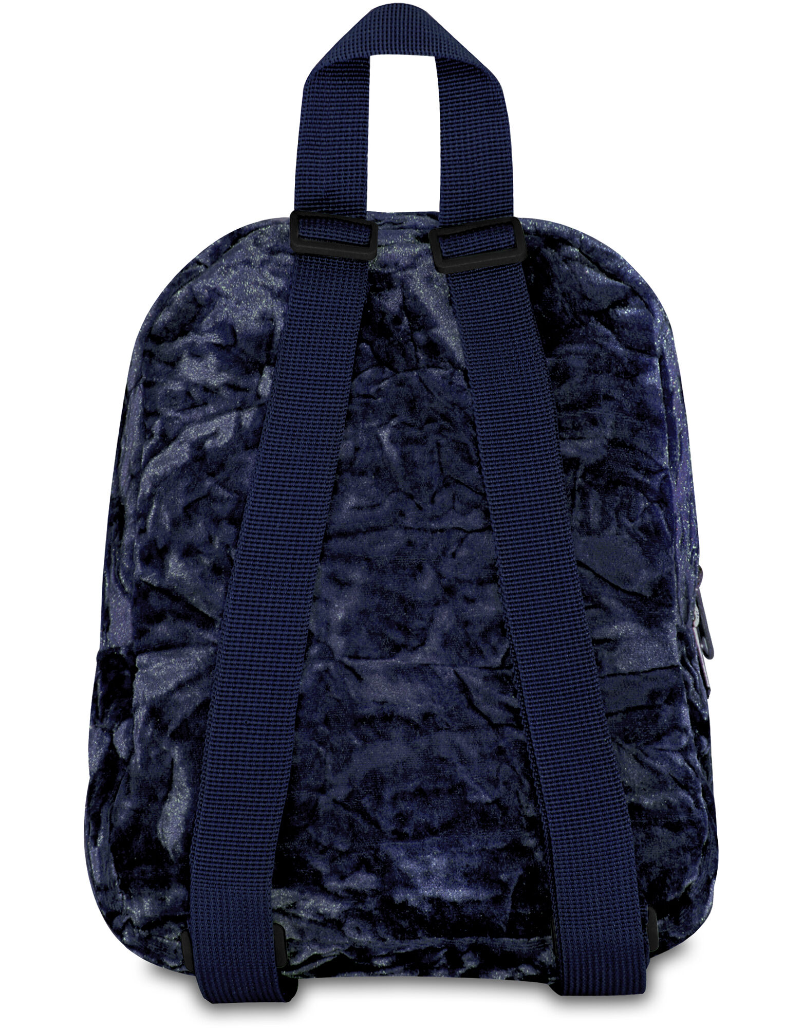 Black velvet mini discount backpack