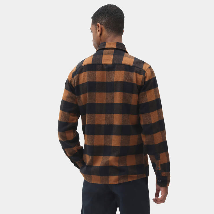 Sacramento Shirt - Black/Brown Duck Plaid (WCK) image number 2
