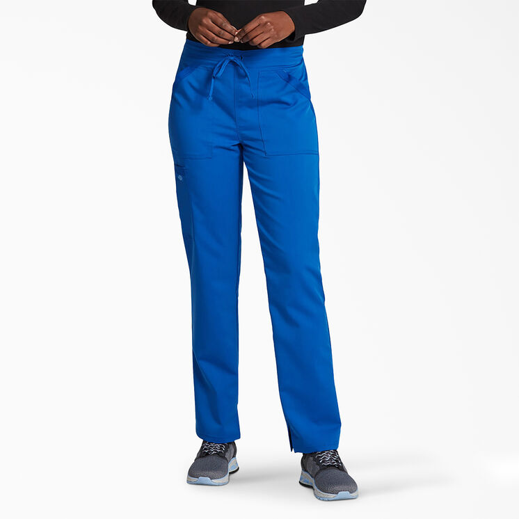 Women&#39;s Balance Tapered Leg Drawstring Scrub Pants - Royal Blue &#40;RB&#41;