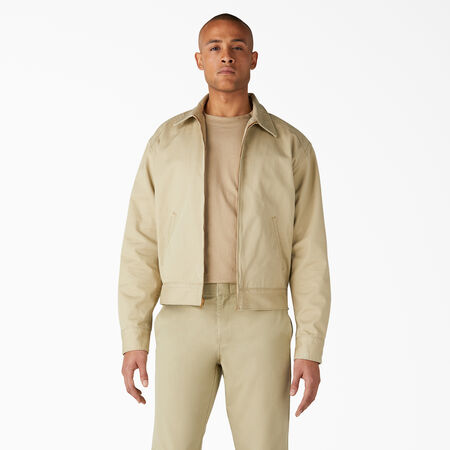 Dickies 1922 Gas Station Twill Jacket - Rinsed Tan &#40;RTN&#41;