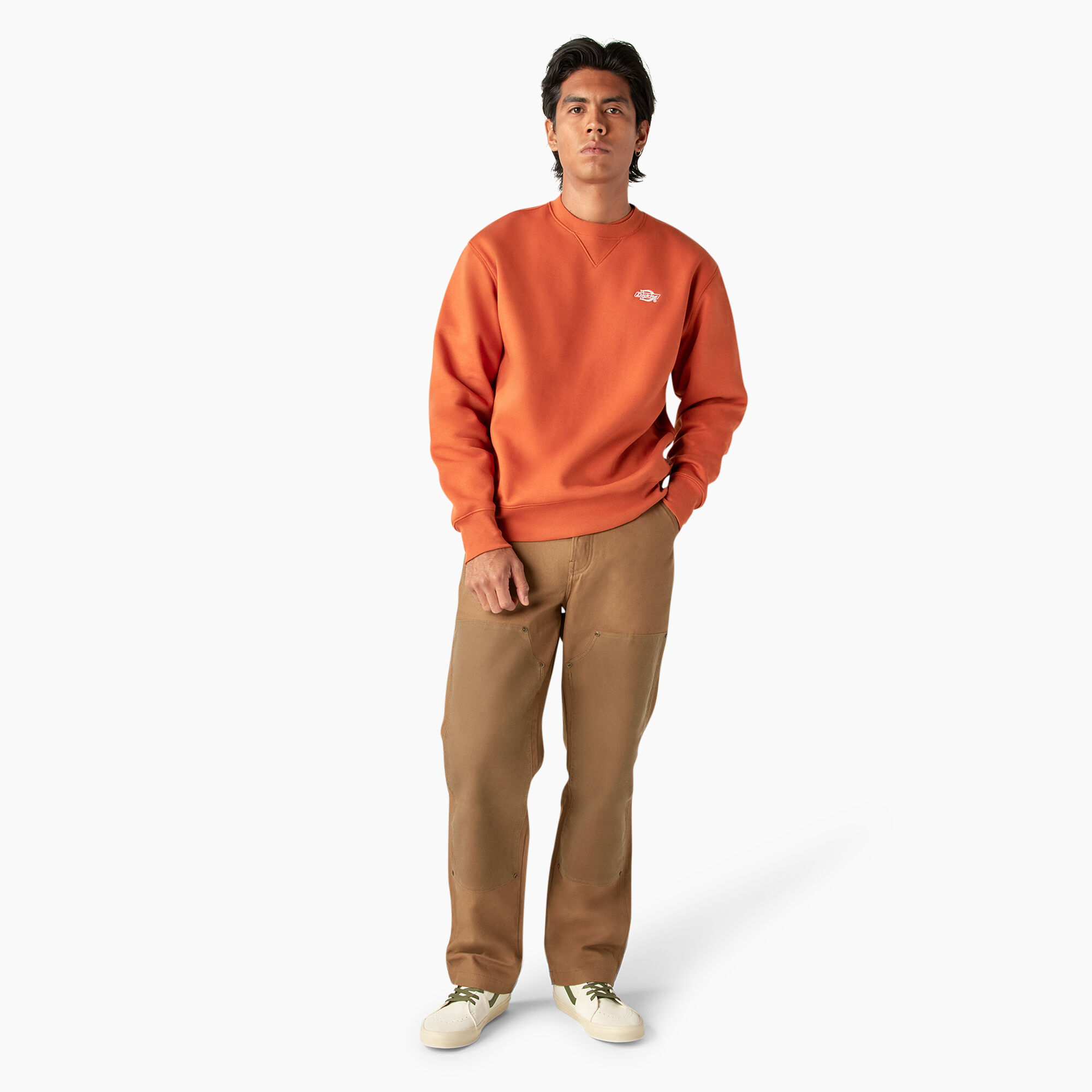 Dickies orange sweatshirt sales