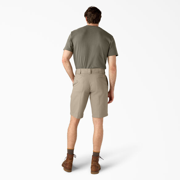 Relaxed Fit Work Shorts, 11&quot; - Desert Sand &#40;DS&#41;