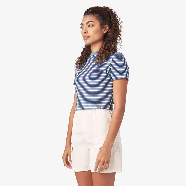 Women’s Altoona Striped T-Shirt - Coronet Garden Stripe (NST) image number 3