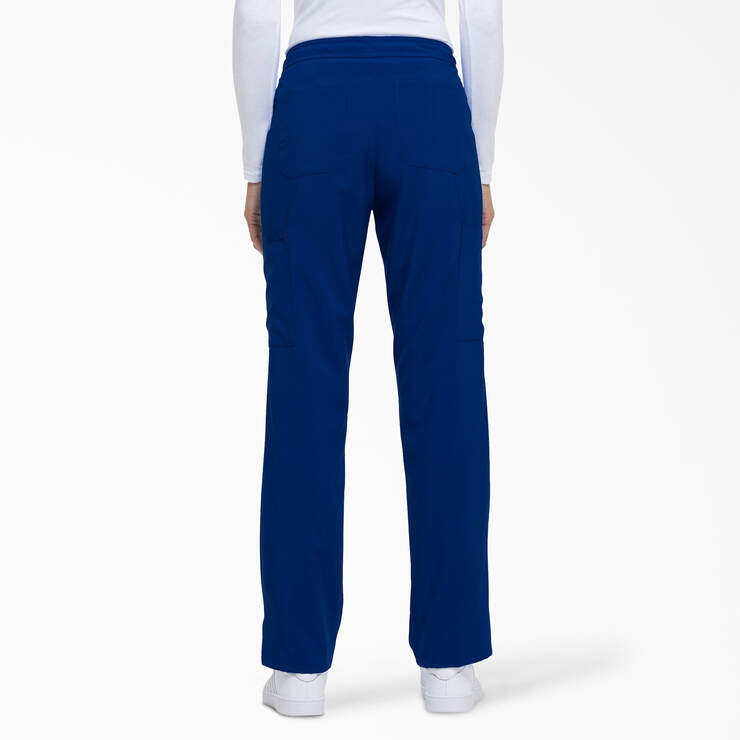 Women's EDS Essentials Drawstring Scrub Pants - Galaxy Blue (GBL) image number 2
