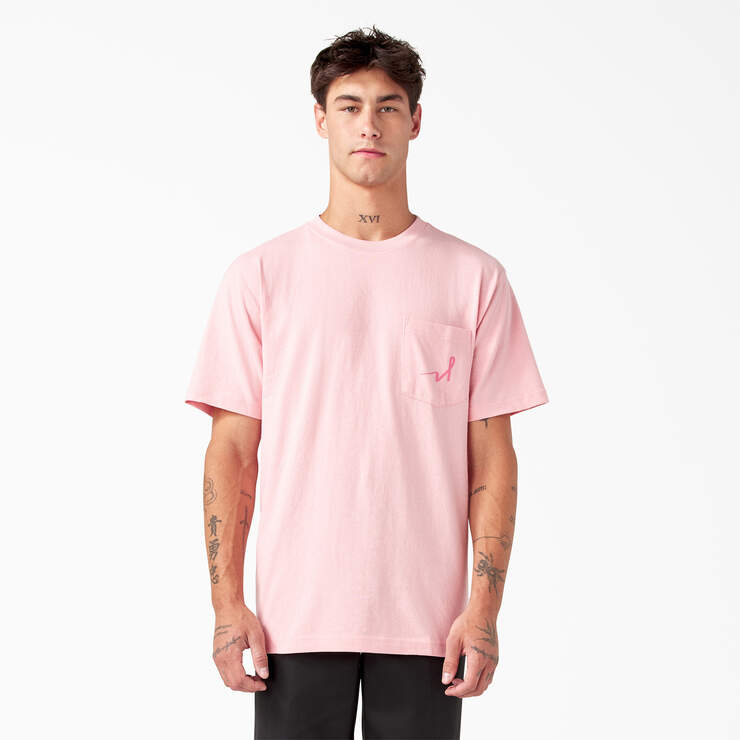 Breast Cancer Awareness Heavyweight T-Shirt - Quartz Pink (QKS) image number 6