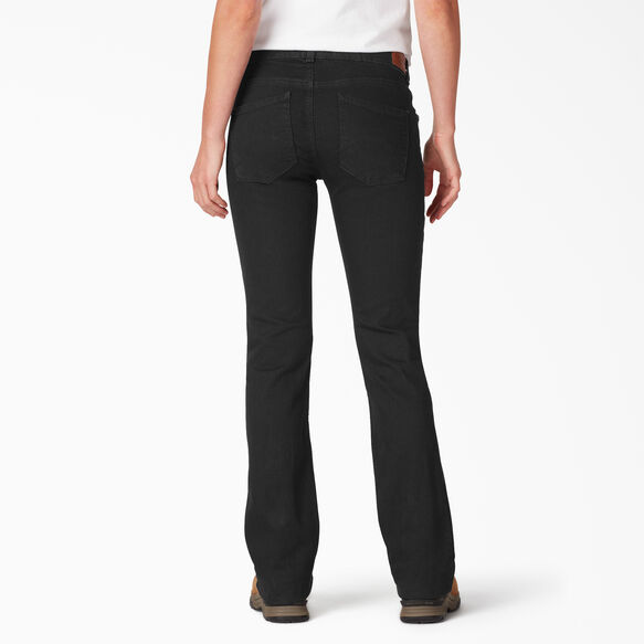 Women&#39;s Perfect Shape Denim Bootcut Jeans - Rinsed Black &#40;RBK&#41;