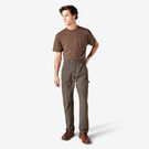 Relaxed Fit Heavyweight Duck Carpenter Pants - Rinsed Mushroom &#40;RMR1&#41;