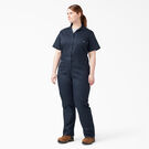 Women&#39;s Plus FLEX Cooling Short Sleeve Coveralls - Dark Navy &#40;DN&#41;