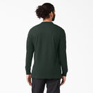 Heavyweight Long Sleeve Henley T-Shirt - Hunter Green &#40;GH&#41;