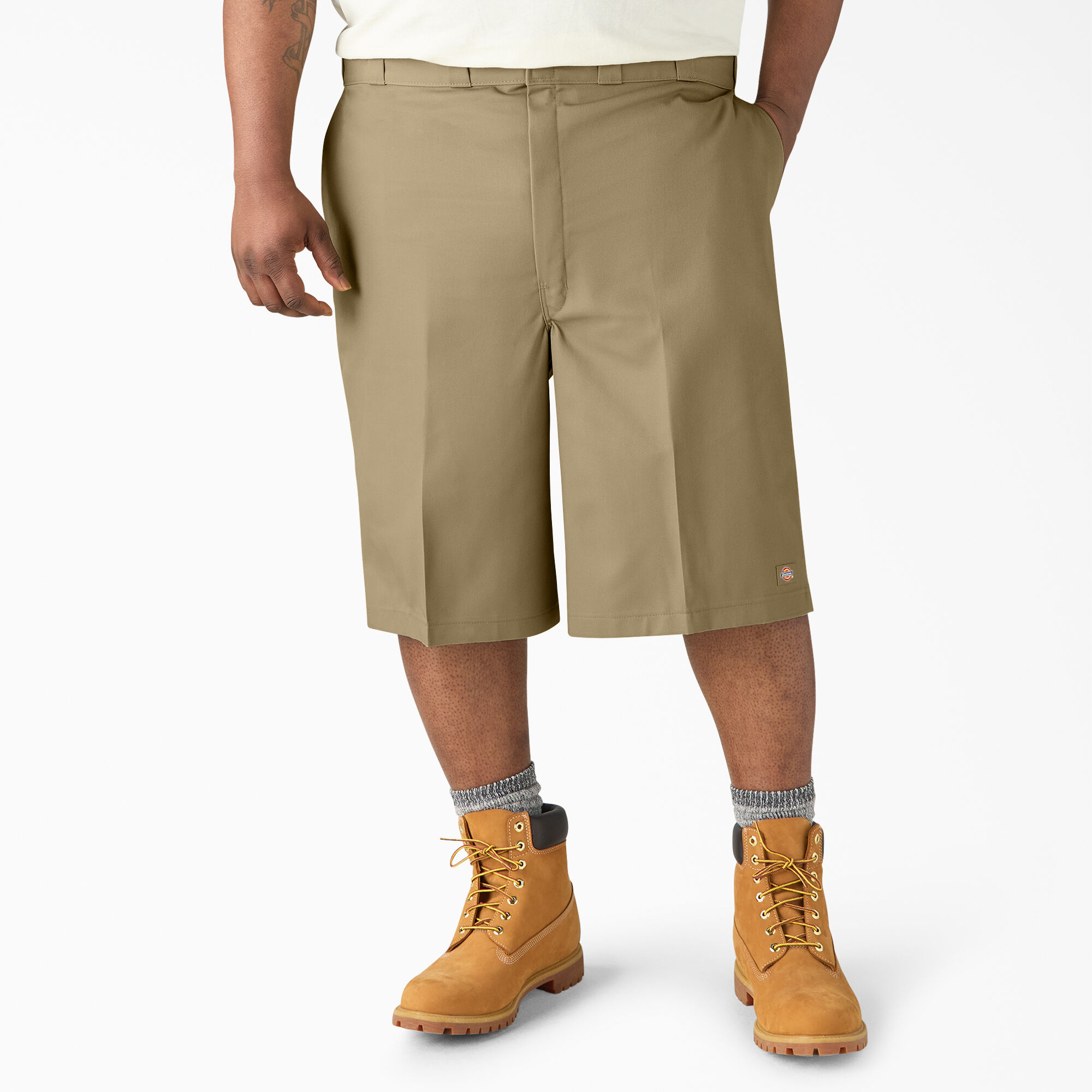 ★YESEYESEE x Dickies★Loose Fit Flat Front Work Shorts 13 Men's Work Shorts - 13