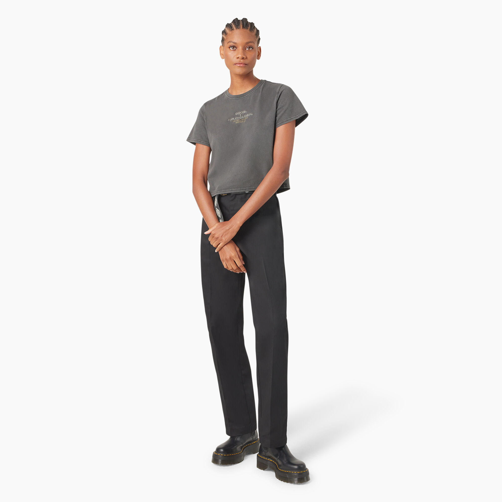 Dickies x Harley-Davidson Women's Vintage Softail Cropped T