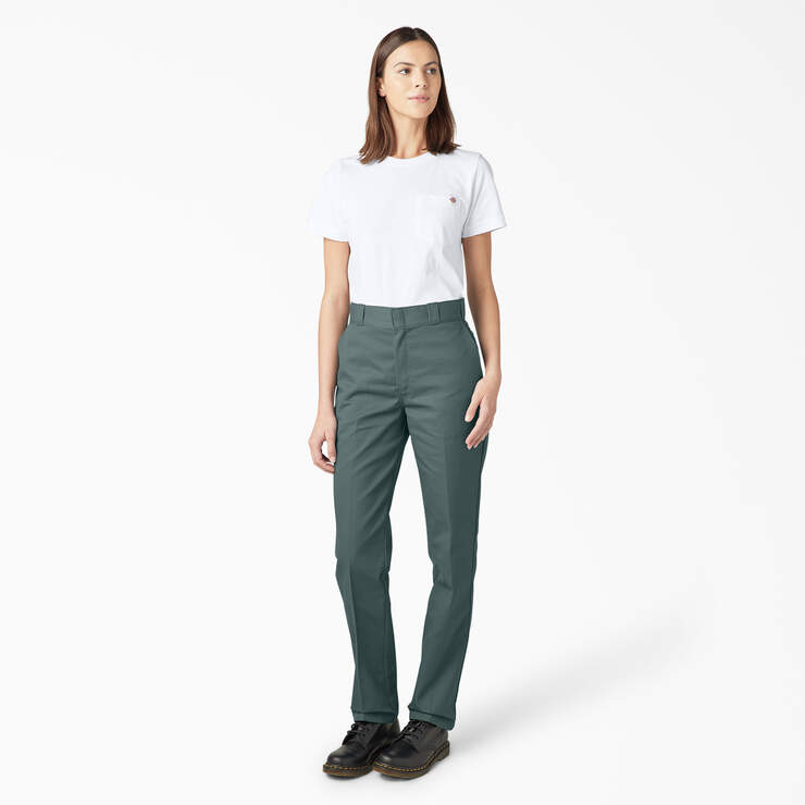 Women’s 874® Work Pants - Lincoln Green (LSO) image number 4