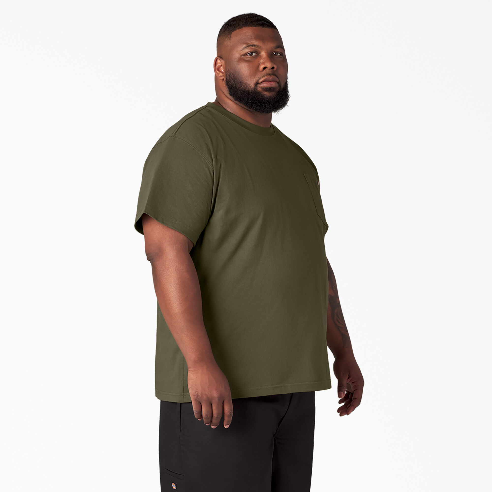 Grey green t shop shirt