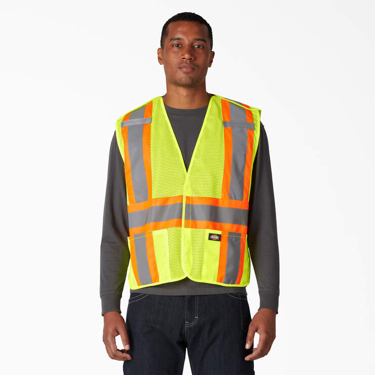 Hi Vis Safety Vest - ANSI Yellow (AY) image number 1