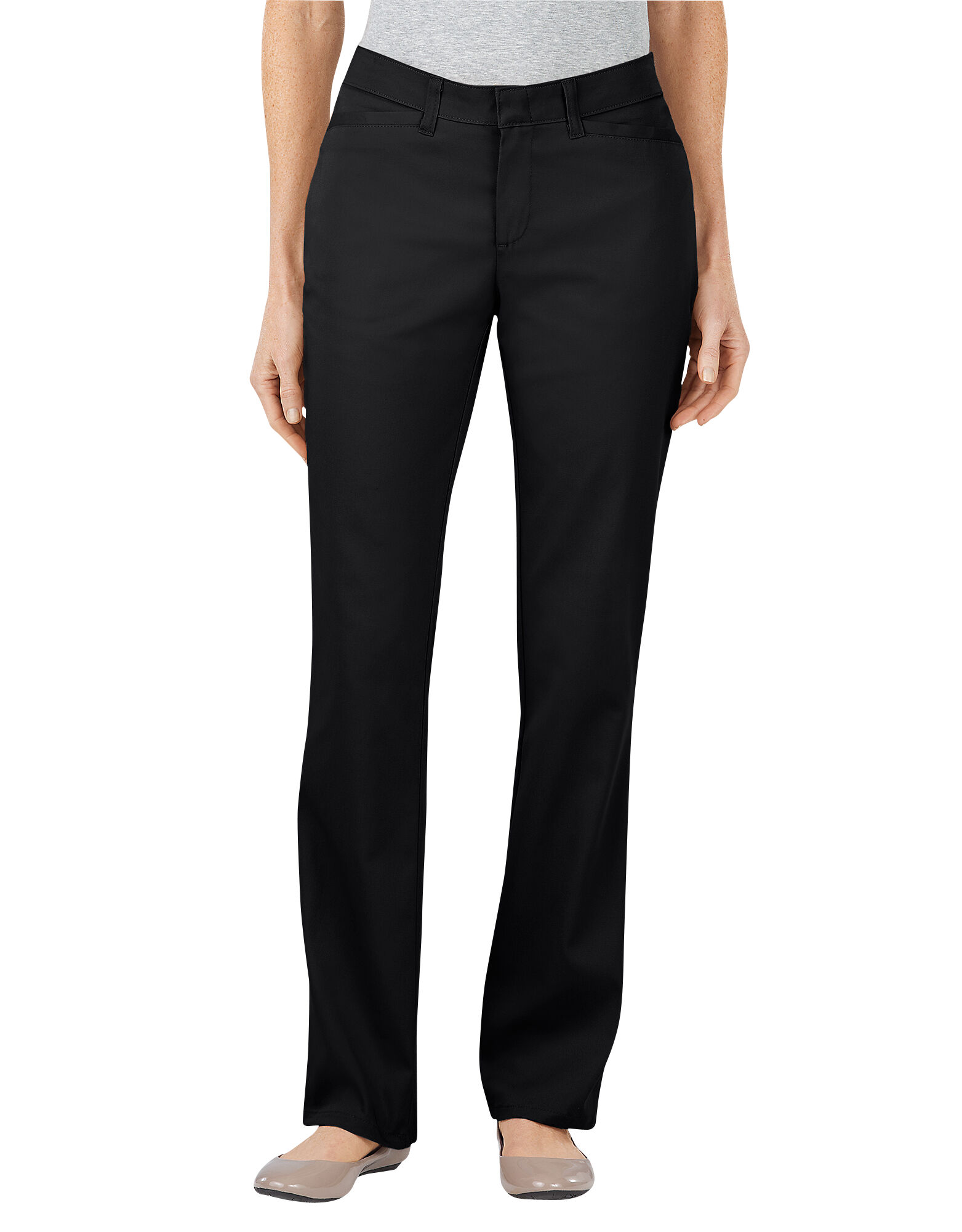 Women's Curvy Fit Straight Leg Stretch Twill Pant | Womens Pants | Dickies