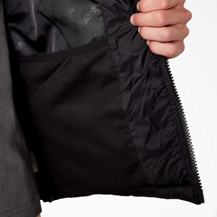 Waldenburg Hooded Puffer Jacket - Black (BKX) image number 11
