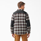 Heavyweight Brawny Flannel Shirt - Chocolate Brown Plaid &#40;A1H&#41;