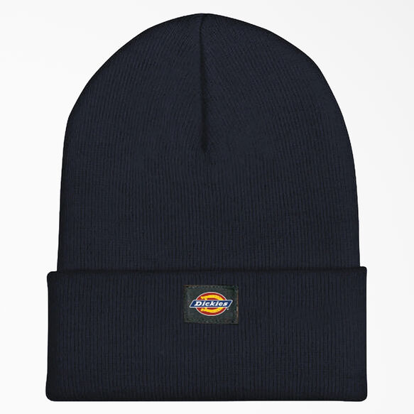 Dickies Icon Cuffed Knit Beanie Hat - Dark Navy (DN)