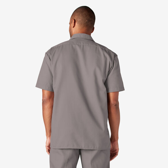 Short Sleeve Work Shirt - Silver &#40;SV&#41;