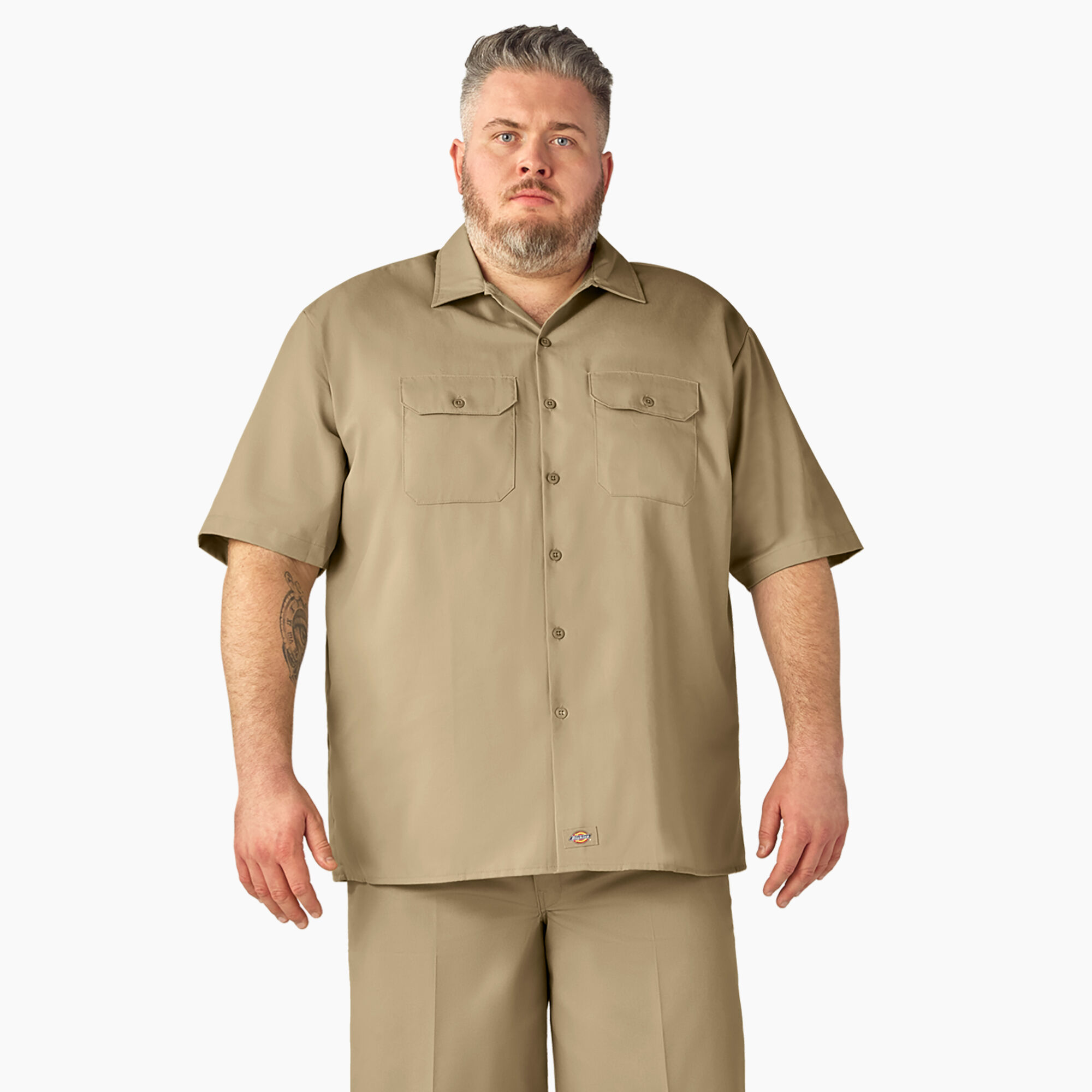 Dickies short deals sleeve work shirt