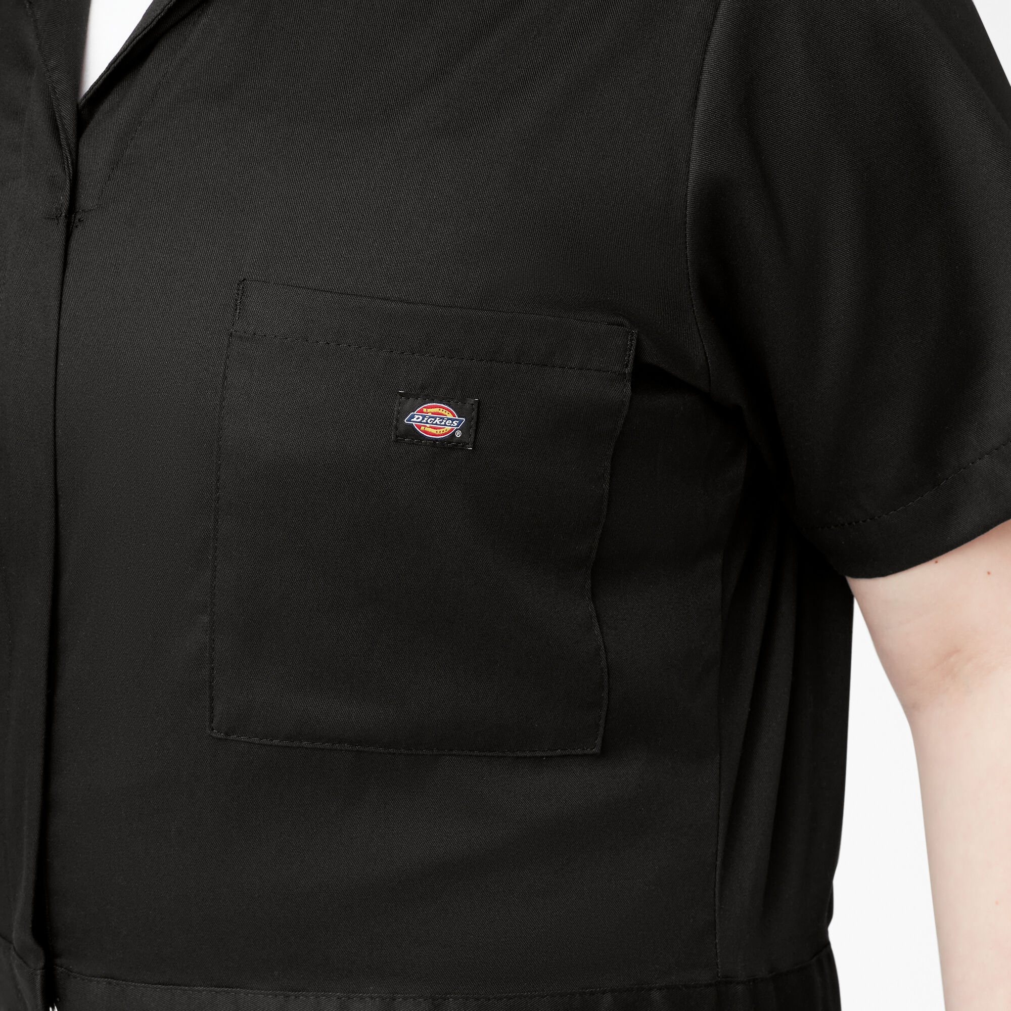 Dickies women's short sale sleeve coveralls fv100