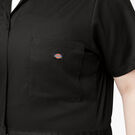 Women&#39;s Plus FLEX Cooling Temp-iQ&reg; Short Sleeve Coveralls - Black &#40;BK&#41;