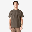 Heavyweight Short Sleeve Pocket T-Shirt - Chocolate Brown &#40;CB&#41;