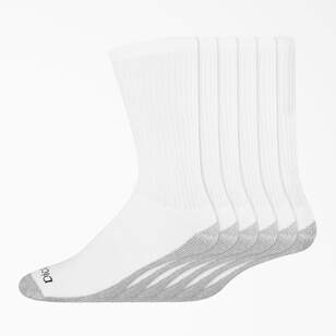 Work Crew Socks, Size 6-12, 6-Pack