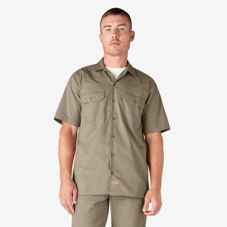Short Sleeve Work Shirt - Desert Sand &#40;DS&#41;