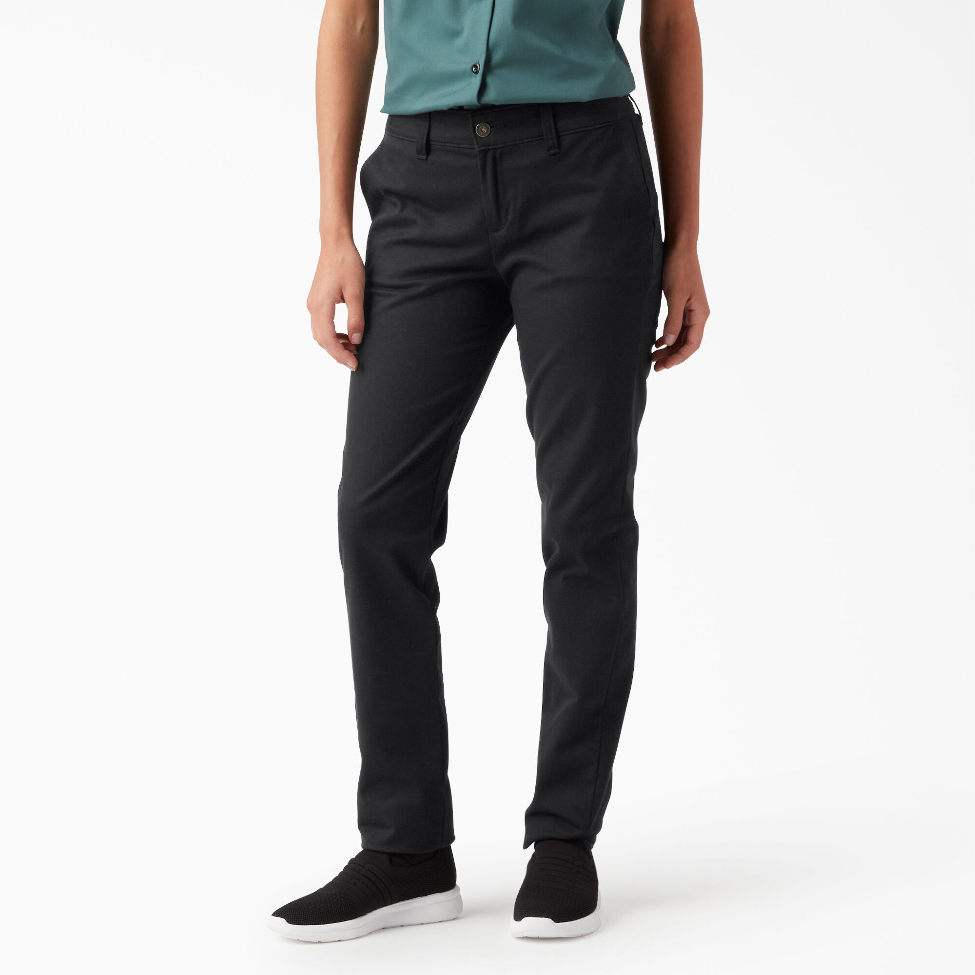Genuine Dickies Women's Stretch Twill Straight Leg Service