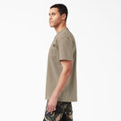 Heavyweight Short Sleeve Henley T-Shirt - Desert Sand &#40;DS&#41;