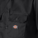 Women&#39;s Cropped Work Shirt - Black &#40;BK&#41;