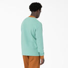 Brain Dead Embroidered Waffle Knit Sweater - Mint Shell &#40;MTS&#41;