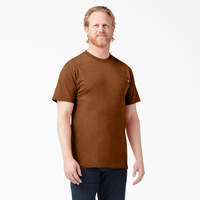 Heavyweight Heathered Short Sleeve Pocket T-Shirt - Copper Heather (EH2)