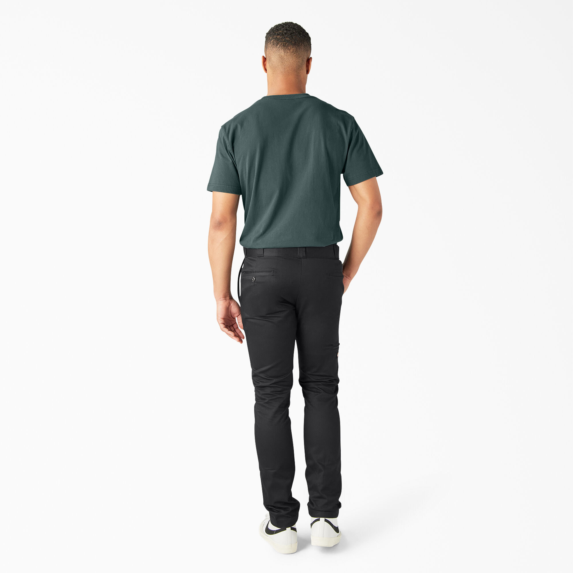 DOUBLE KNEE PANTS 【BLK】 Wild Ass Black Denim Double Knee Pants 4032 at Amazon