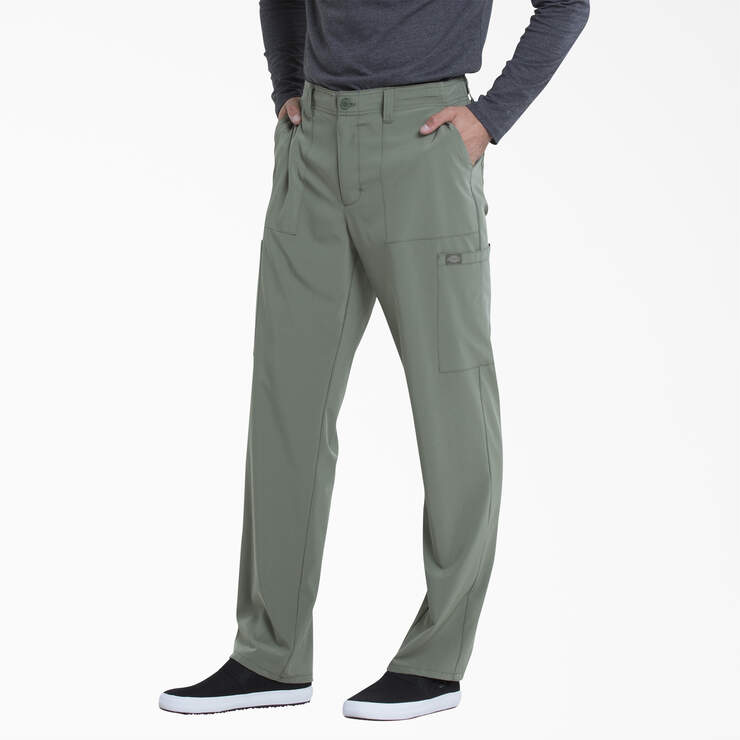 Men's EDS Essentials Scrub Pants - Olive Green (OLI) image number 3