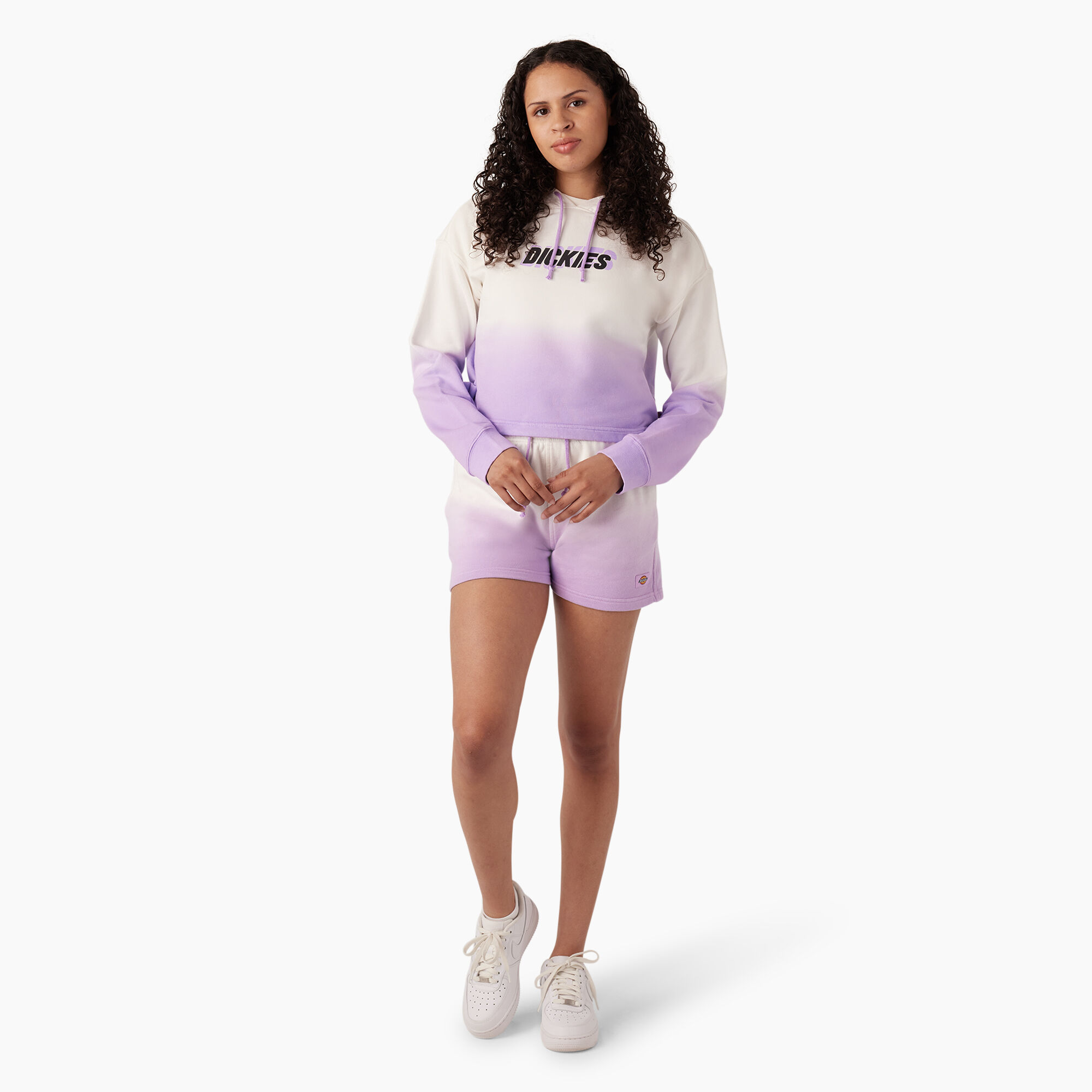 Women s Cropped Ombre Hoodie