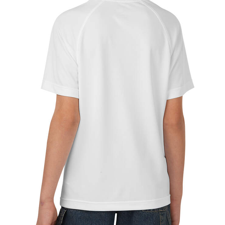 Boys' Short Sleeve Performance T-Shirt, 8-20 - White (WH) image number 2