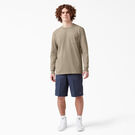 Heavyweight Long Sleeve Pocket T-Shirt - Desert Sand &#40;DS&#41;