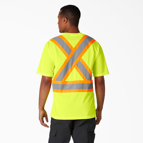 Hi Vis Safety Short Sleeve T-Shirt - ANSI Yellow &#40;AY&#41;