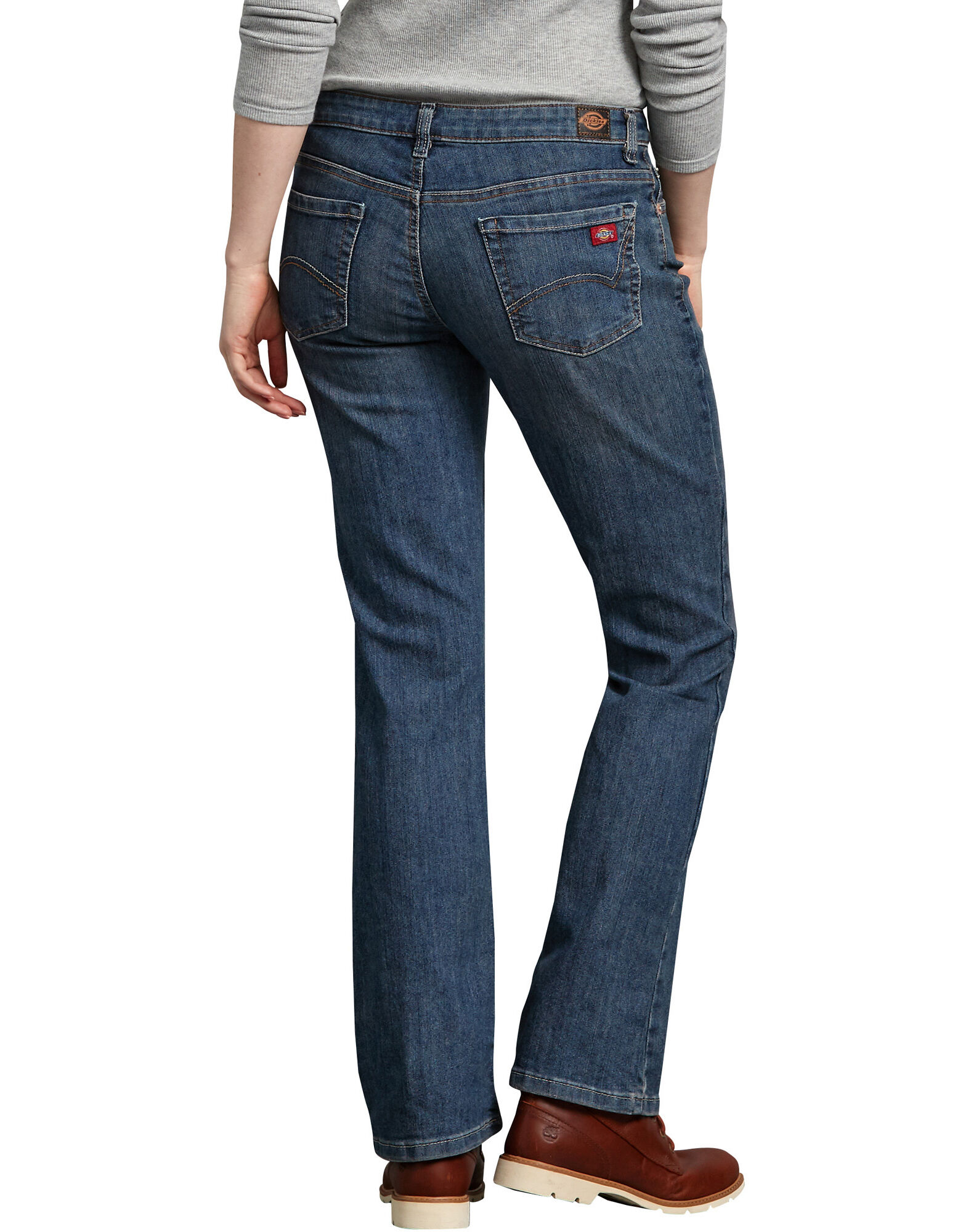 Women's Relaxed Fit Boots Cut Leg Denim Jeans | Dickies