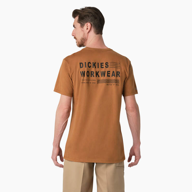 Cooling Performance Graphic T-Shirt - Brown Duck (BD) image number 1