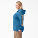 Women&#39;s Plus Heavyweight Logo Sleeve Fleece Pullover - Vallarta Blue &#40;V2B&#41;