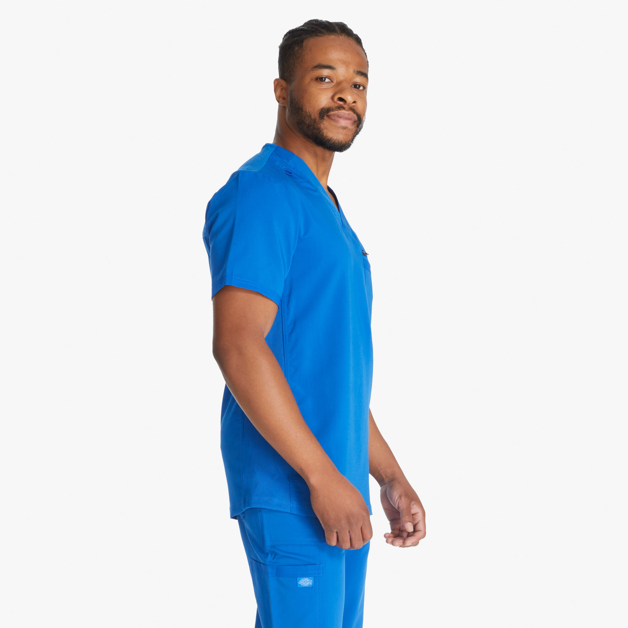 Men s Balance Tuckable V Neck Scrub Top Dickies US