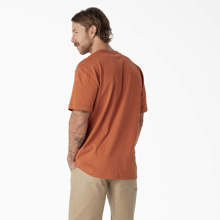 Short Sleeve Wordmark Graphic T-Shirt - Copper (CO) image number 2