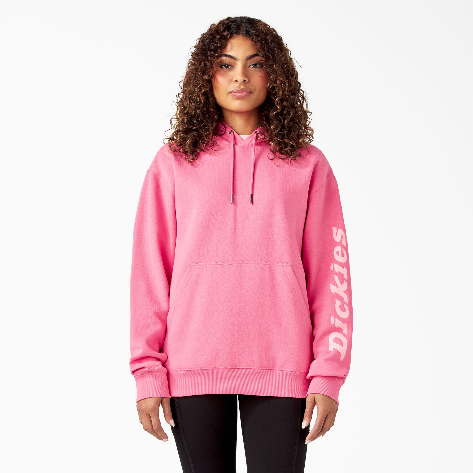 Dickies hoodie pink deals