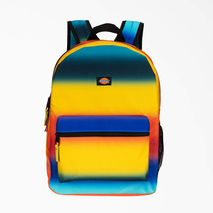 Sunset Stripes Student Backpack - Linear Stripe Print (LSR) image number 1