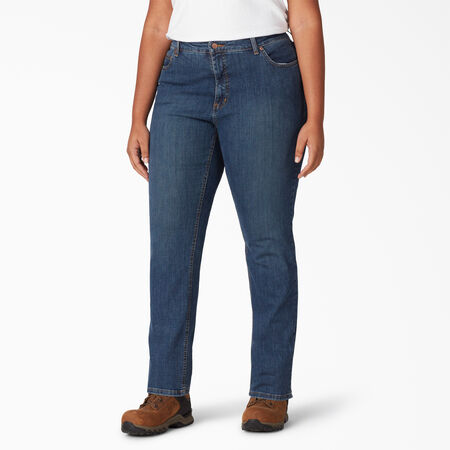 Women&#39;s Perfect Shape Plus Stretch Jeans - Stonewashed Indigo Blue &#40;SNB&#41;