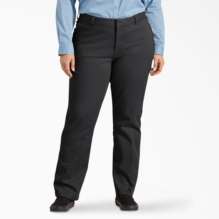 Women&#39;s Plus Perfect Shape Straight Leg Pants - Rinsed Black &#40;RBKX&#41;