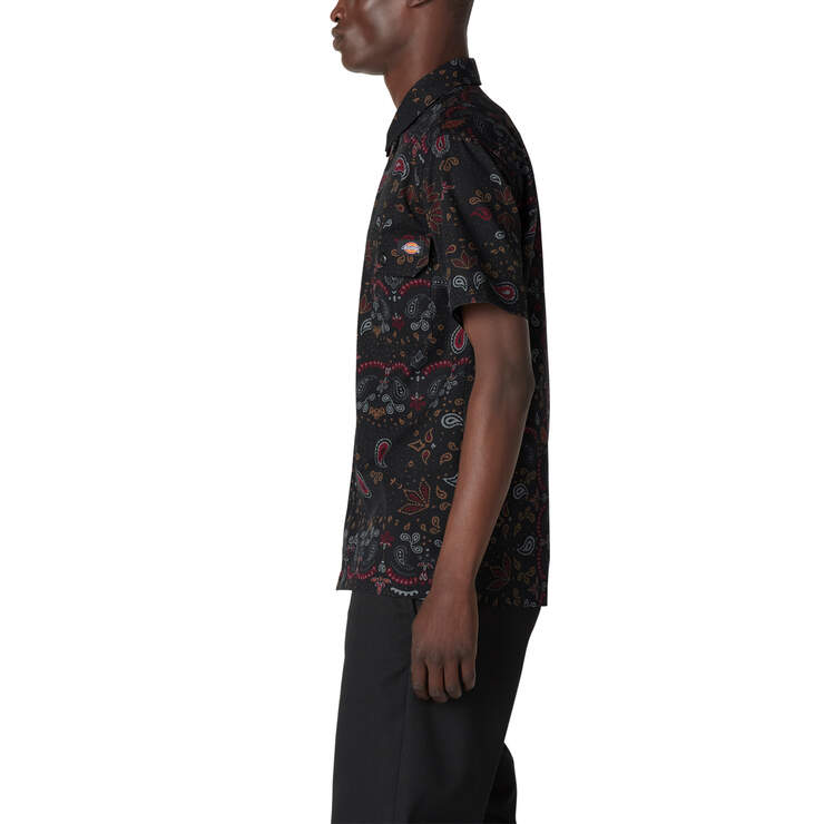 Reworked Shirt - Rinsed Black Bandana (R1B) image number 3